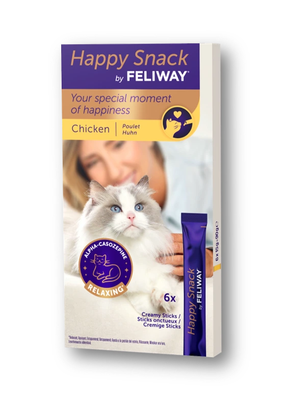 FELIWAY Happy Snack Kylling 6x15 gram